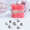 AZDENT Dental Metal Self-Ligating Brackets Multiple Hooks Roth/MBT .022 28pcs/Box - azdentall.com