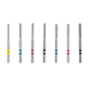 AZDENT Dental Diamond Burs FG Cutting Zirconia Ceramic Round End Cylinder for High Speed Handpiece 10pcs/Box - azdentall.com