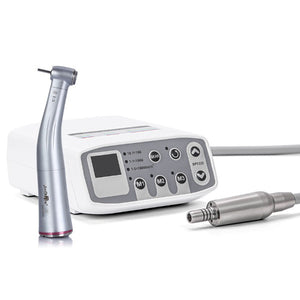 Dental LED Brushless Electric Micro Motor+1:5 LED Increasing Contra Angle Handpiece - azdentall.com