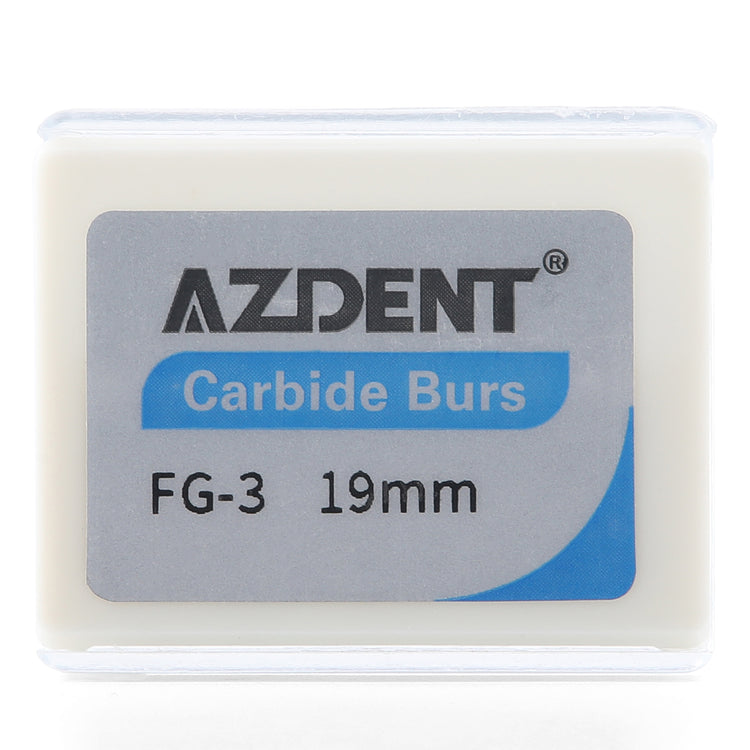 Dental FG #3 Round Carbide Bur 10pcs/Box - azdentall.com
