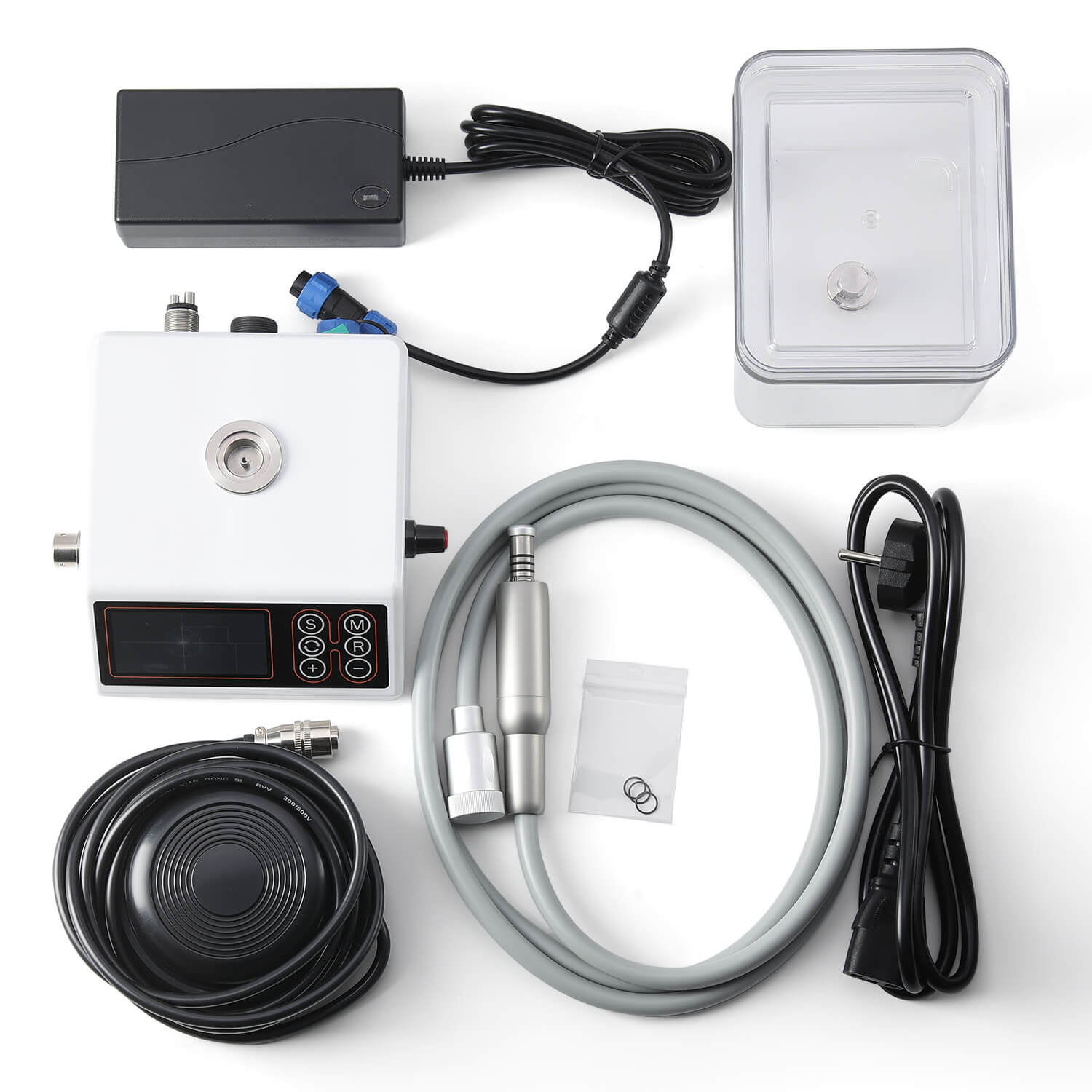 Dental Brushless LED Electric Micro Motor System with Water Tank 4 Holes - azdentall.com