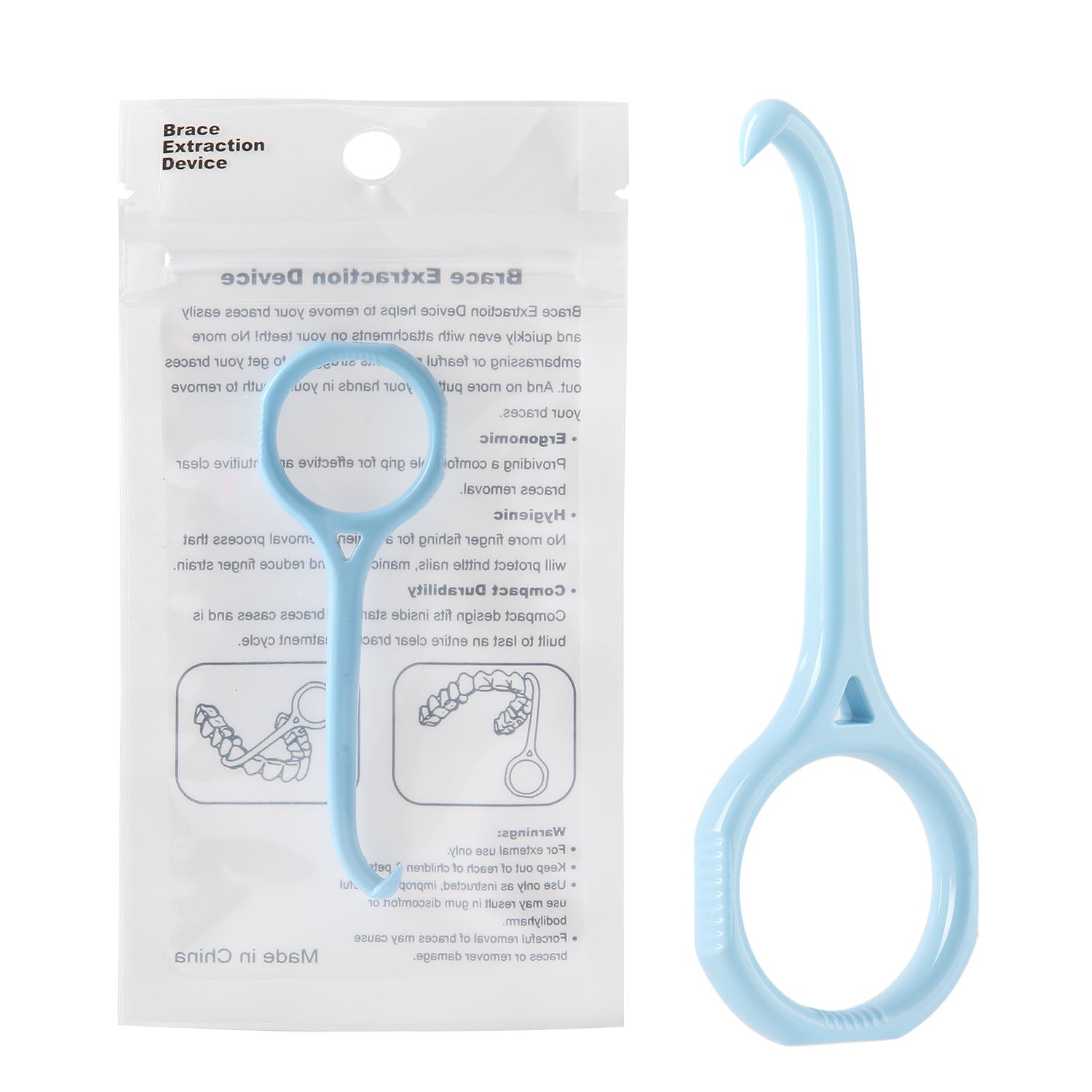 Disposable Orthodontic Brace Extractor Aligner Remover Silicone Stick Individually Package - azdentall.com