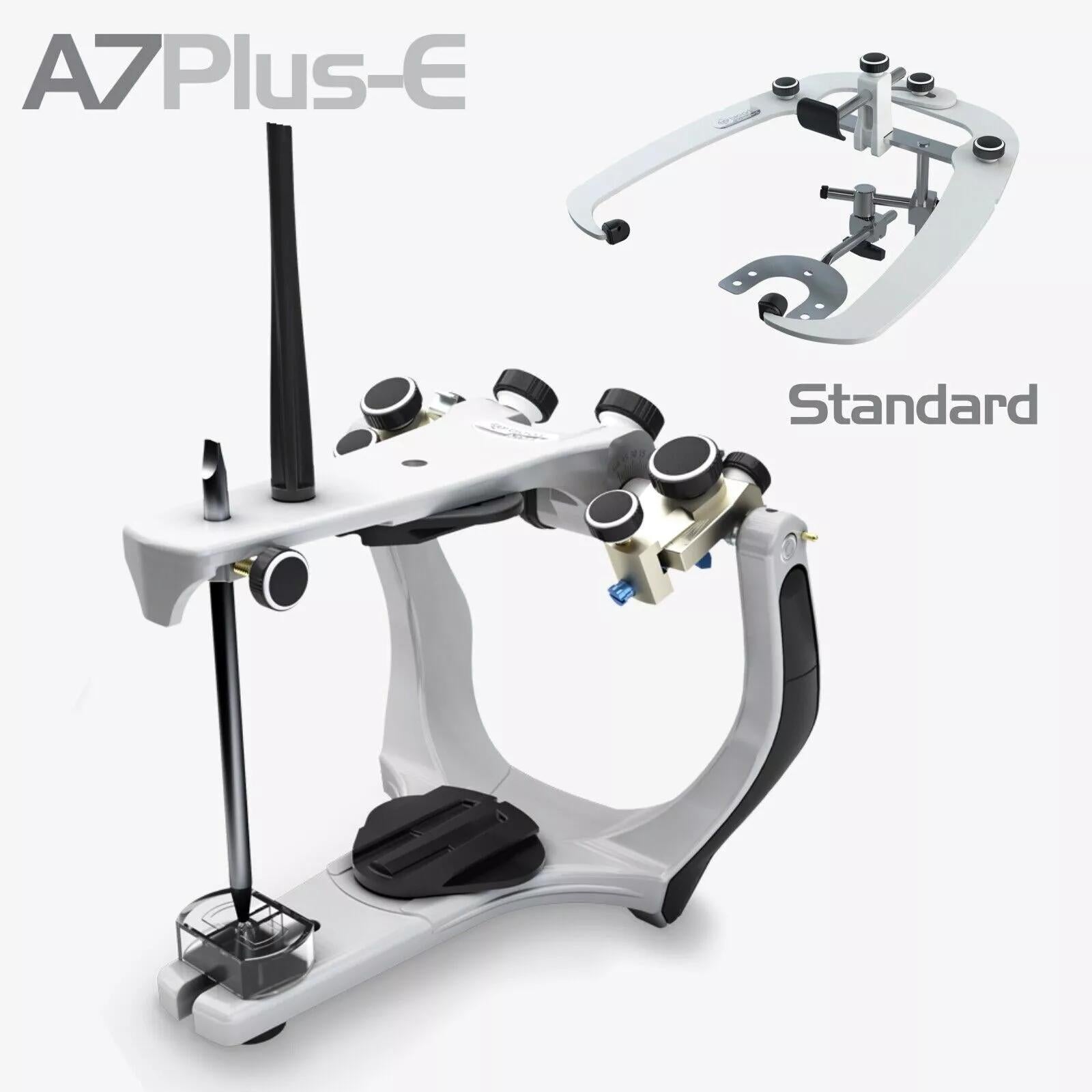 BIOART A7 Plus-E Articulator with Standard Facebow Central Locking System Angle Adjusting Device - azdentall.com