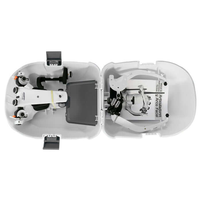 BIOART Semi-Adjustable Articulator A7 Plus with Elite Facebow Plastic Case - azdentall.com