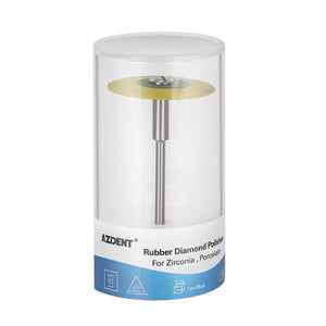 AZDENT Dental Polishing Rubber Diamond Wheel Disc 26mm 1pc/Box - azdentall.com
