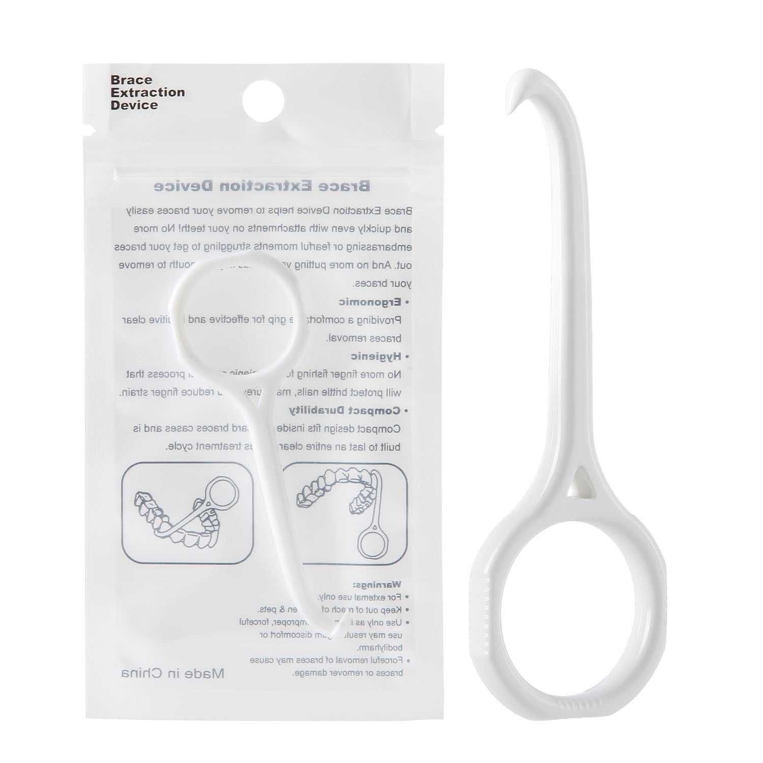 Disposable Orthodontic Brace Extractor Aligner Remover Silicone Stick Individually Package - azdentall.com