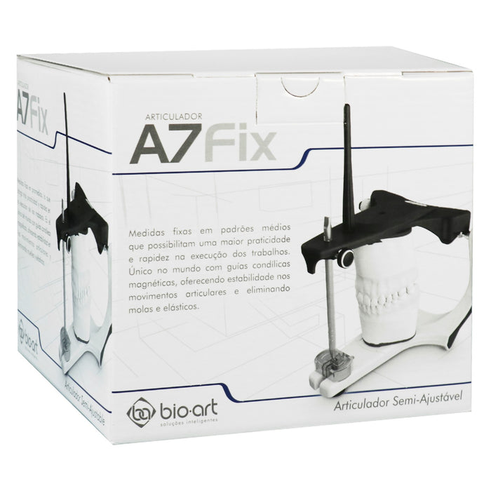 BIOART Articulator A7 Fix Semi-Adjustable Articulator with Standard Facebow - azdentall.com