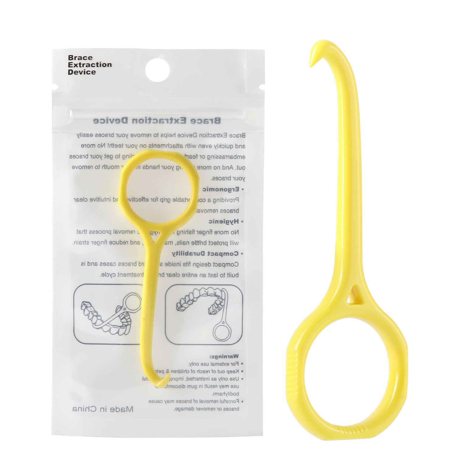 Disposable Orthodontic Brace Extractor Aligner Remover Silicone Stick Individually Package - azdentall.com