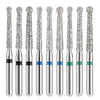 AZDENT Diamond FG Endo Burs Round For Opening and Preparing the Pulp Cavity 5pcs/Pack - azdentall.com