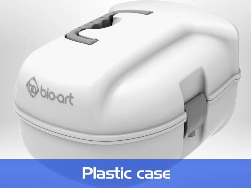 BIOART A7 Plus Semi-Adjustable Articulator with Standard Facebow Plastic Case - azdentall.com