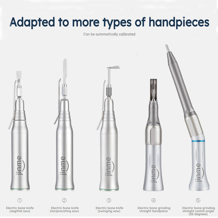 Jinme Dental Surgical System Equipping with 4 Contra Angle Electric Handpieces ES70 - azdentall.com