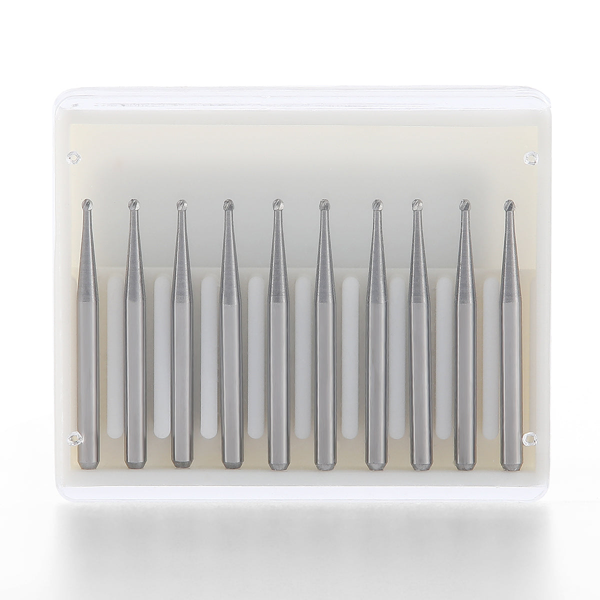 Dental FG #1 Round Carbide Bur 10pcs/Box - azdentall.com