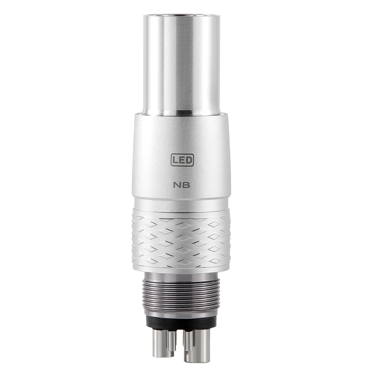 COXO Fiber Optic High Speed Air Turbine Handpiece Standard Head #H16-NSPQ & 6 Holes LED Coupler #229-GN