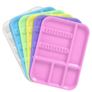 Dental Instrument Divided Tray Autoclavable Plastic Separate Setup Tray - azdentall.com