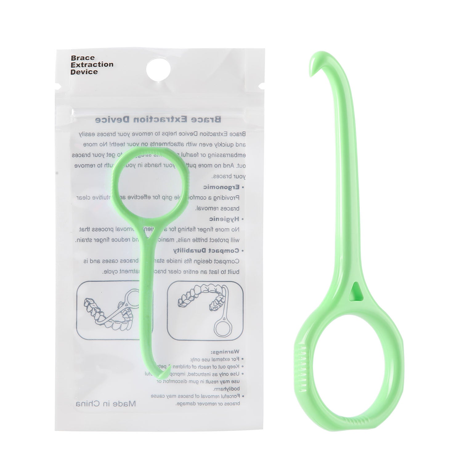 Disposable Orthodontic Brace Extractor Aligner Remover Silicone Stick Individually Package - azdentall.com