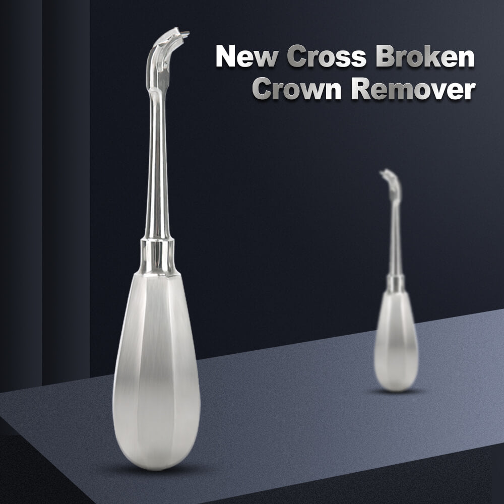 Dental Crown Spreader Drill Dental Restoration Forcep Cross Broken Crown Remover - azdentall.com