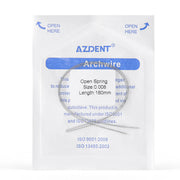 AZDENT Dental Open Coil Spring NITI Alloy 0.008*180mm 2pcs/Pk - azdentall.com