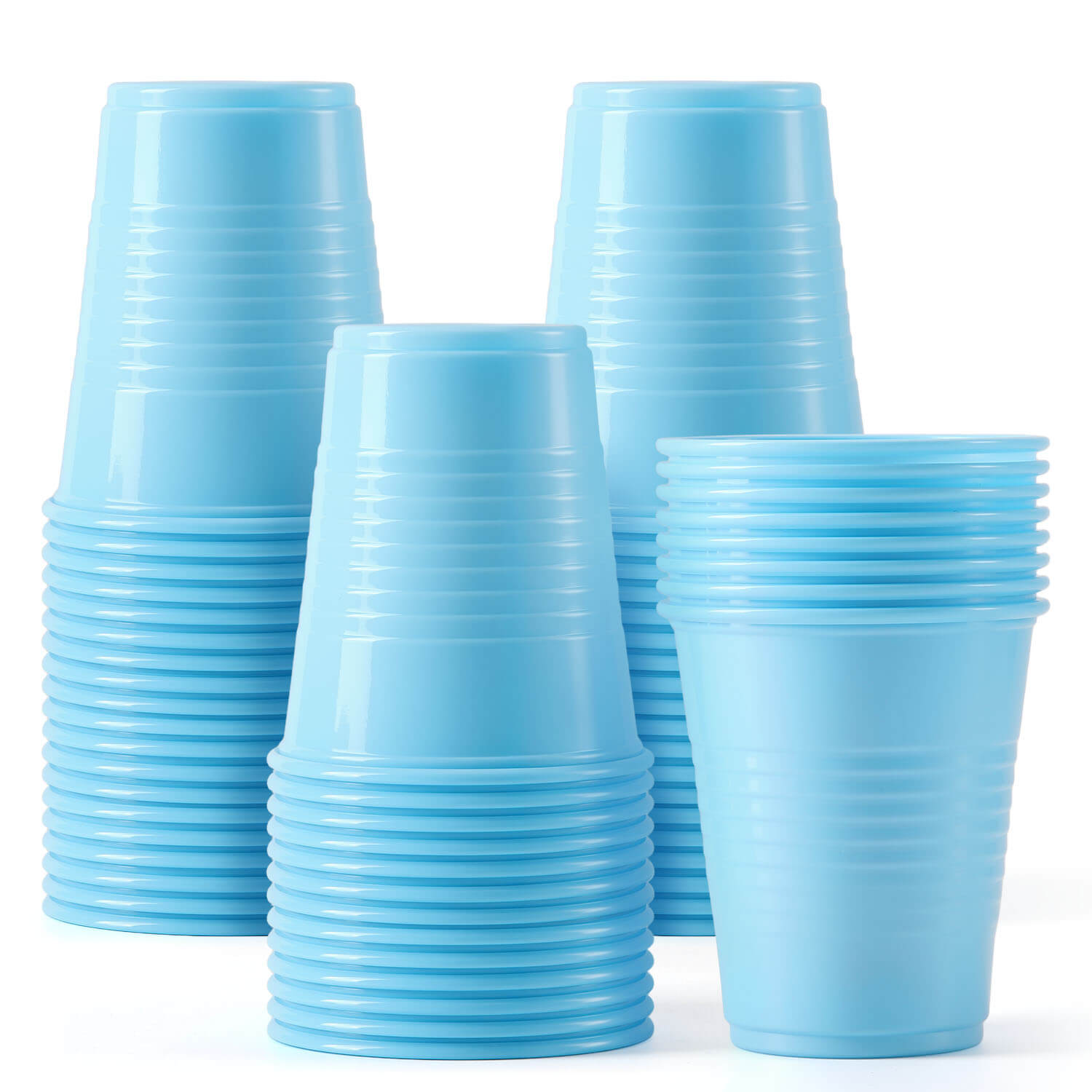Dental Disposable Plastic Drinking Cups 5OZ Mouthwash Blue 1000Pcs/Case - azdentall.com