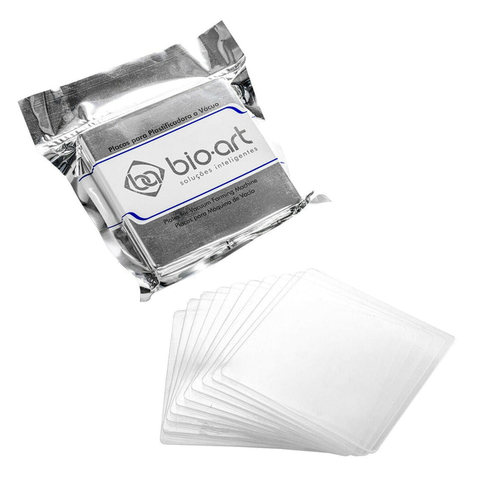 Bio-Art Dental Vacuum Forming Sheet Square 5"x5" Splint Thermoforming Hard Crystal Plates 0.3/0.75/1.0mm - azdentall.com