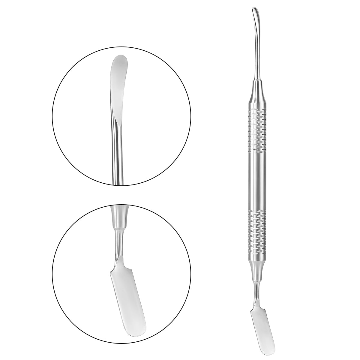 Dental Implant Surgery Periosteal Elevator Double Ends Instrument Wide/Pointed/Angled Head - azdentall.com