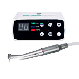 Dental LED Brushless Micro Motor And 1:5 Increasing Contra Angle Handpiece Set - azdentall.com
