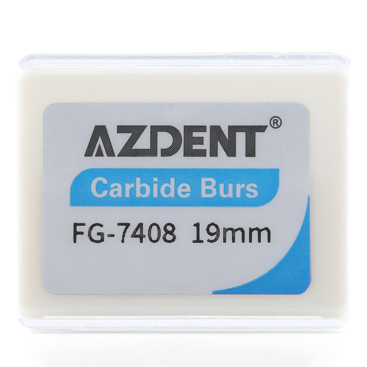 Dental Carbide Burs FG 7408 Egg Shaped Trimming & Finishing 10pcs/Box - azdentall.com