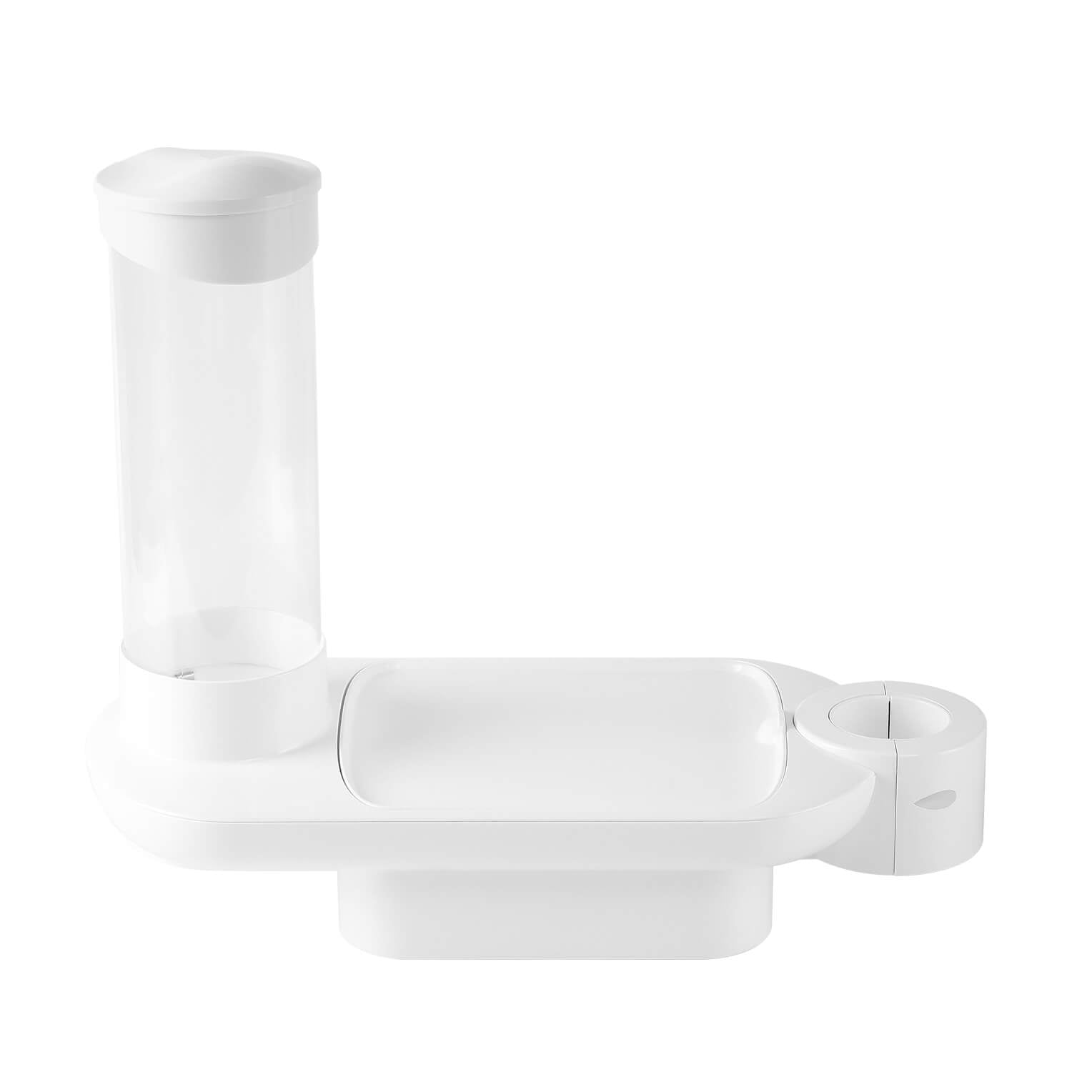 Dental Deluxe 3-in-1 Post Mounted Rectangle Tray Fits 45/50mm Dental Chair Light Post - azdentall.com