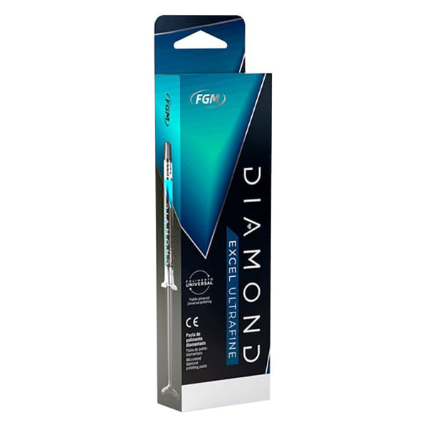 FGM Diamond Excel 0.5µm Ultrafine Universal Polishing Paste 2g Syringe with Tip - azdentall.com