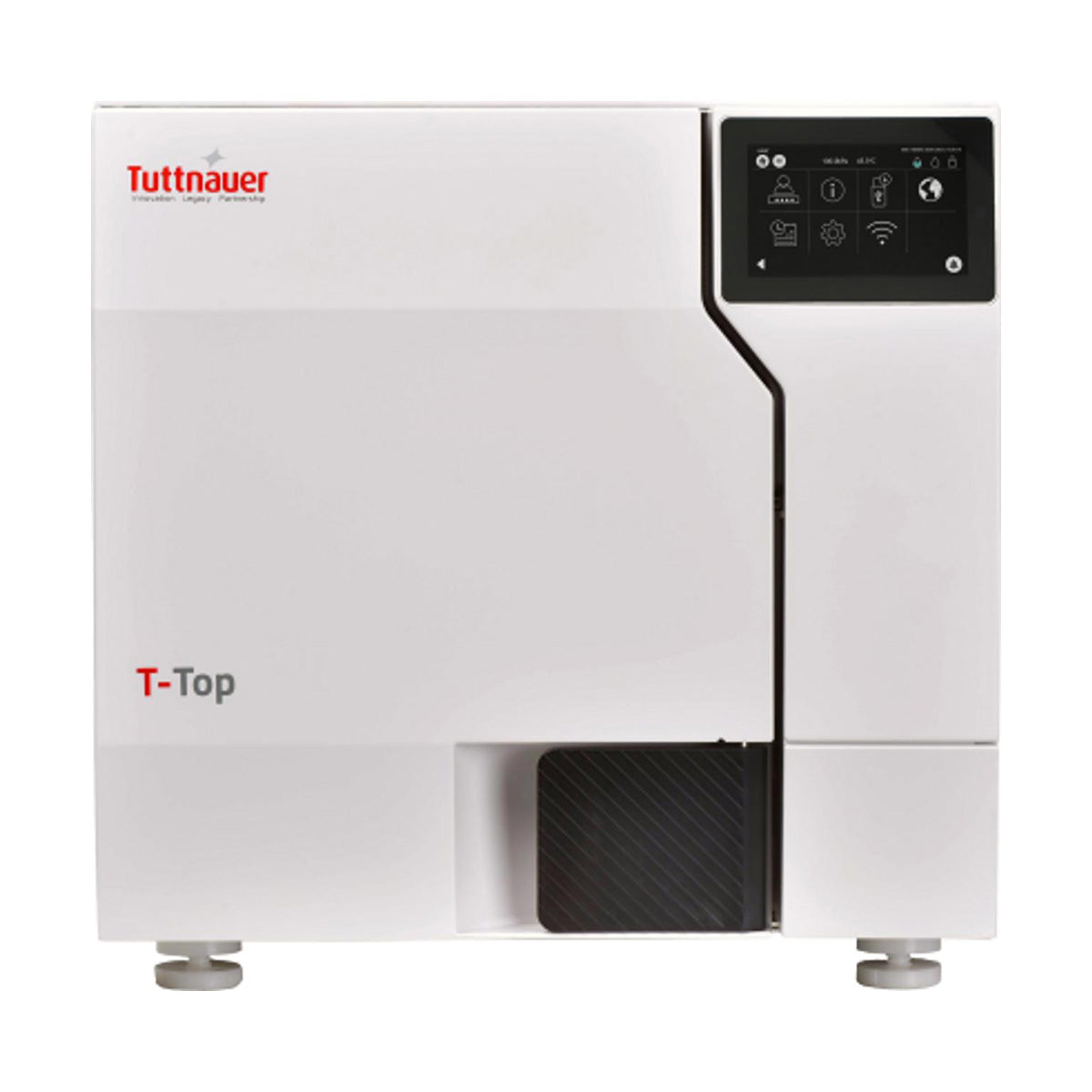 Tuttnauer T-TOP Automatic Tabletop Autoclave Sterilizer 21L 10"x18" Chamber - azdentall.com