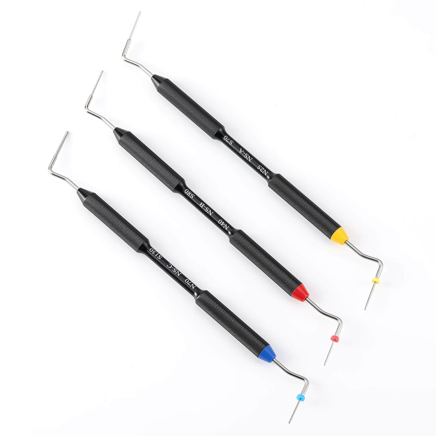Dental Endo Buchanan Hand Plugger Niti Tip Fill Obturation Model #0 #1 #2 - azdentall.com
