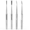 Dental Implant Surgery Splitting Bone Chisel Set Curved Straight 4pcs/Set - azdentall.com