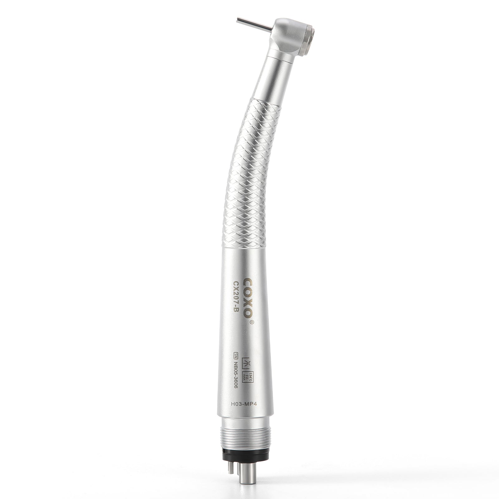 COXO Mini Head High Speed Air Turbine Handpiece with 4 Holes Coupler CX207-B - azdentall.com