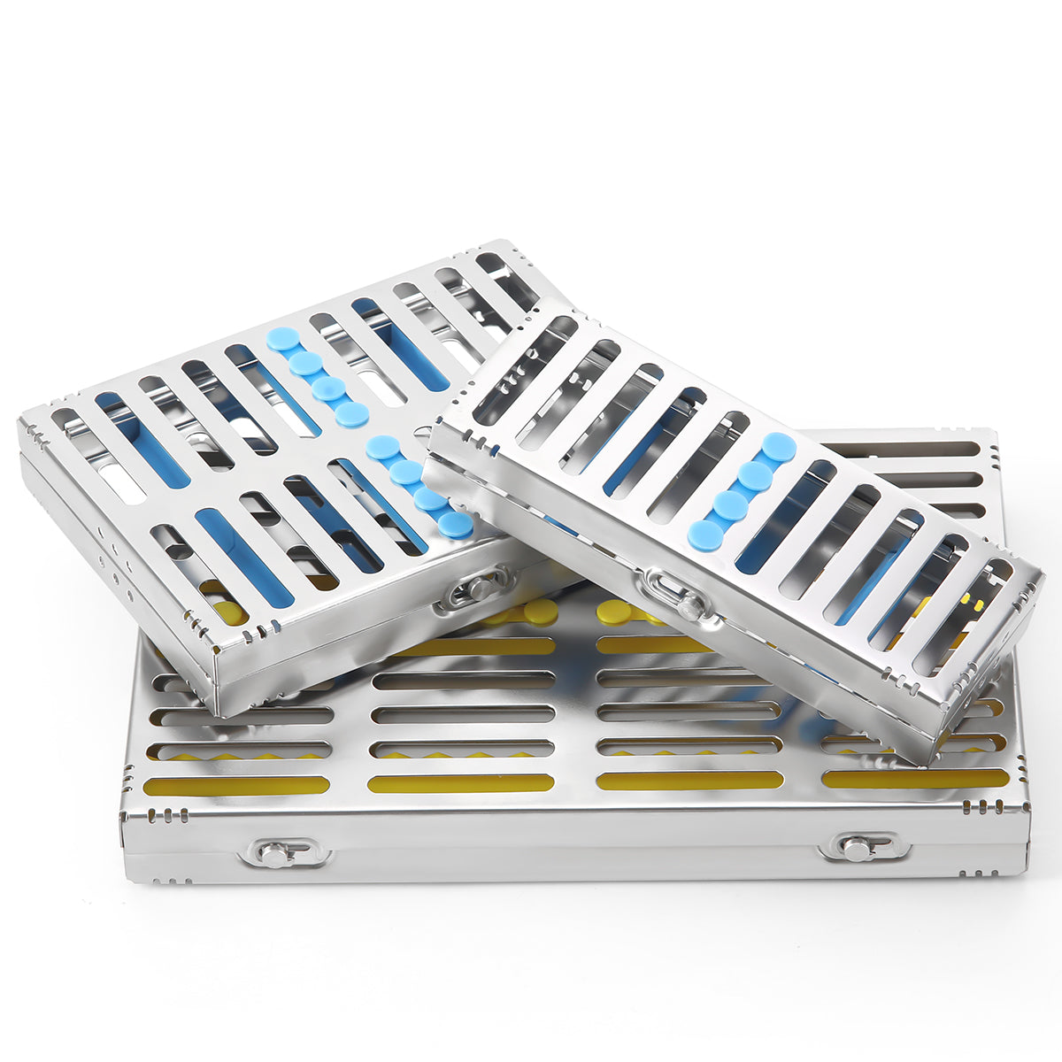 Dental Instrument Disinfection Box Sterilization Rack Autoclavable Tra ...