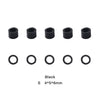 Dental Color Code Rings Universal Silicone Autoclavable S Black 100pcs/Box - azdentall.com