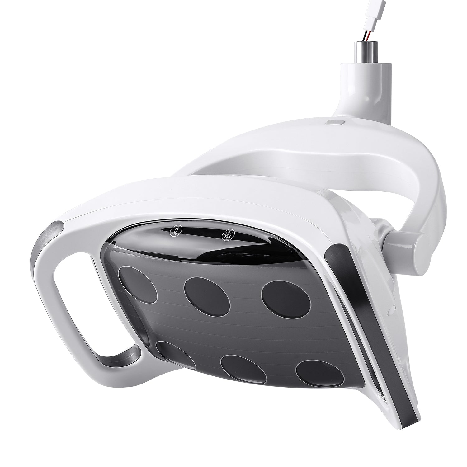 Dental LED Oral Light Lamp with LCD Display 6 Lights 9W Dual-Color Adjustable for Dental Unit Chair - azdentall.com