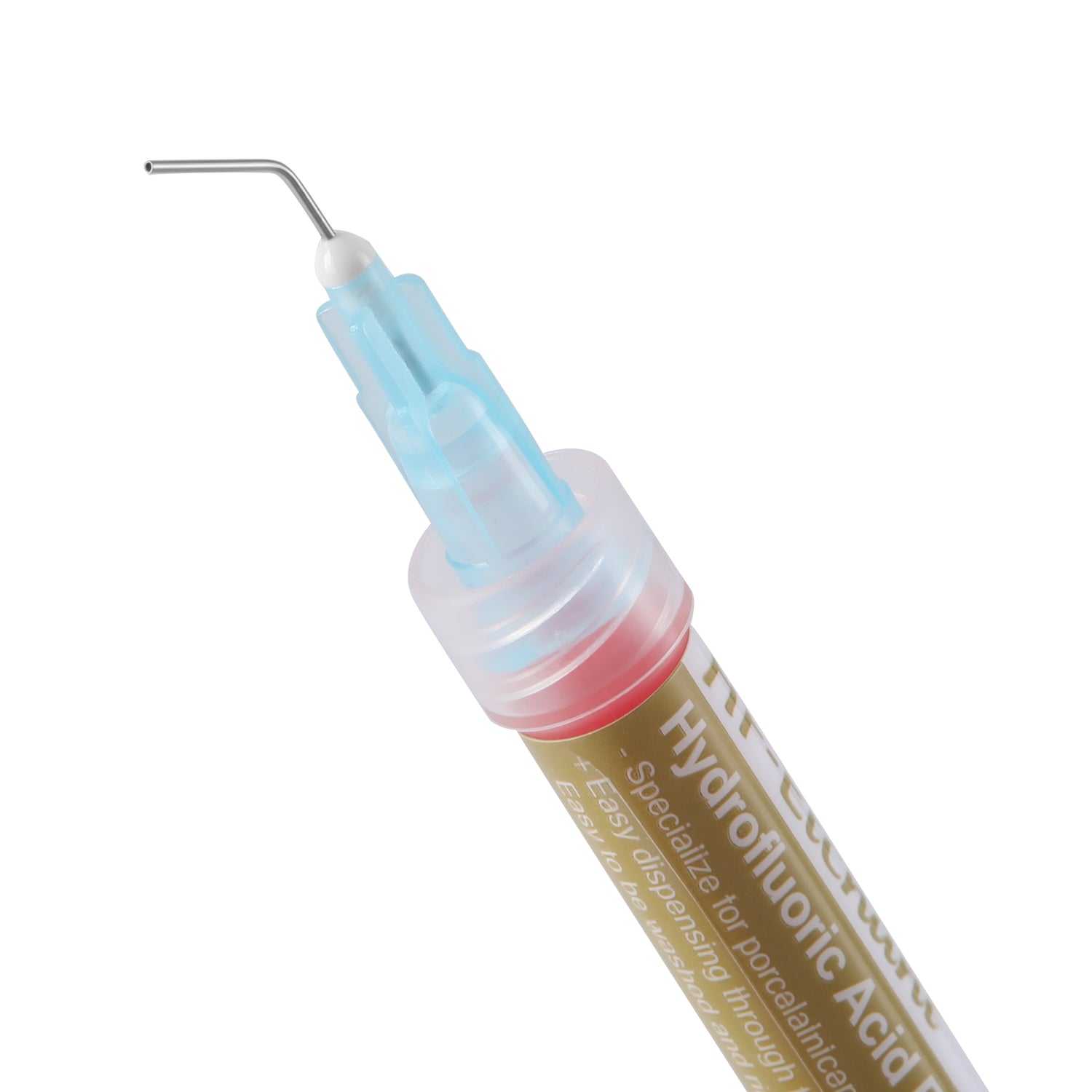 Dental Porcelain Etching Gel 9% Hydrofluoric Acid HF Etchant 1.2ml*1 Syringe & 10 Dispensing tips - azdentall.com