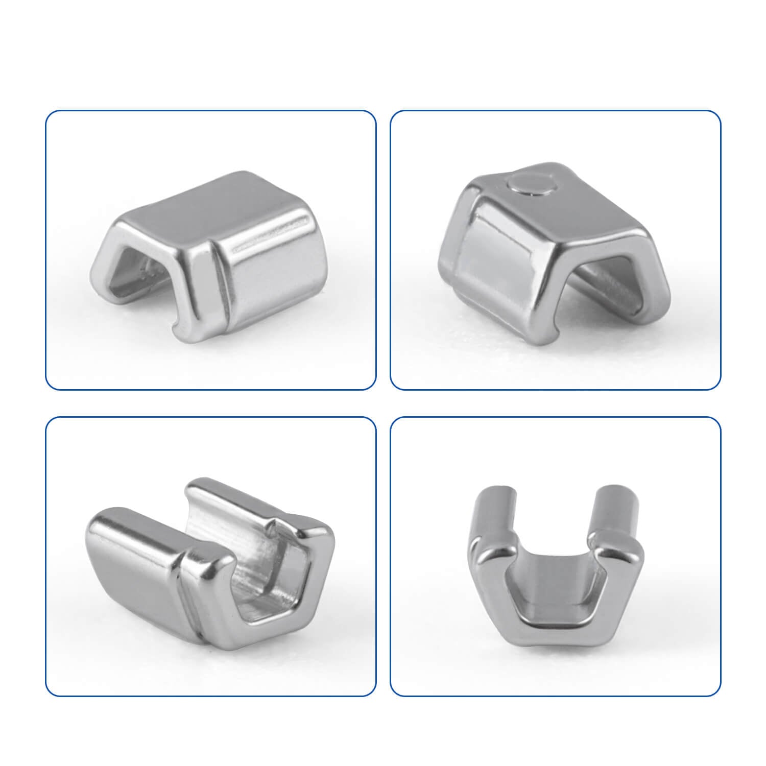 AZDENT Orthodontic Crimpable Mini /Split Stops Universal 50Pcs/Box  - azdentall.com