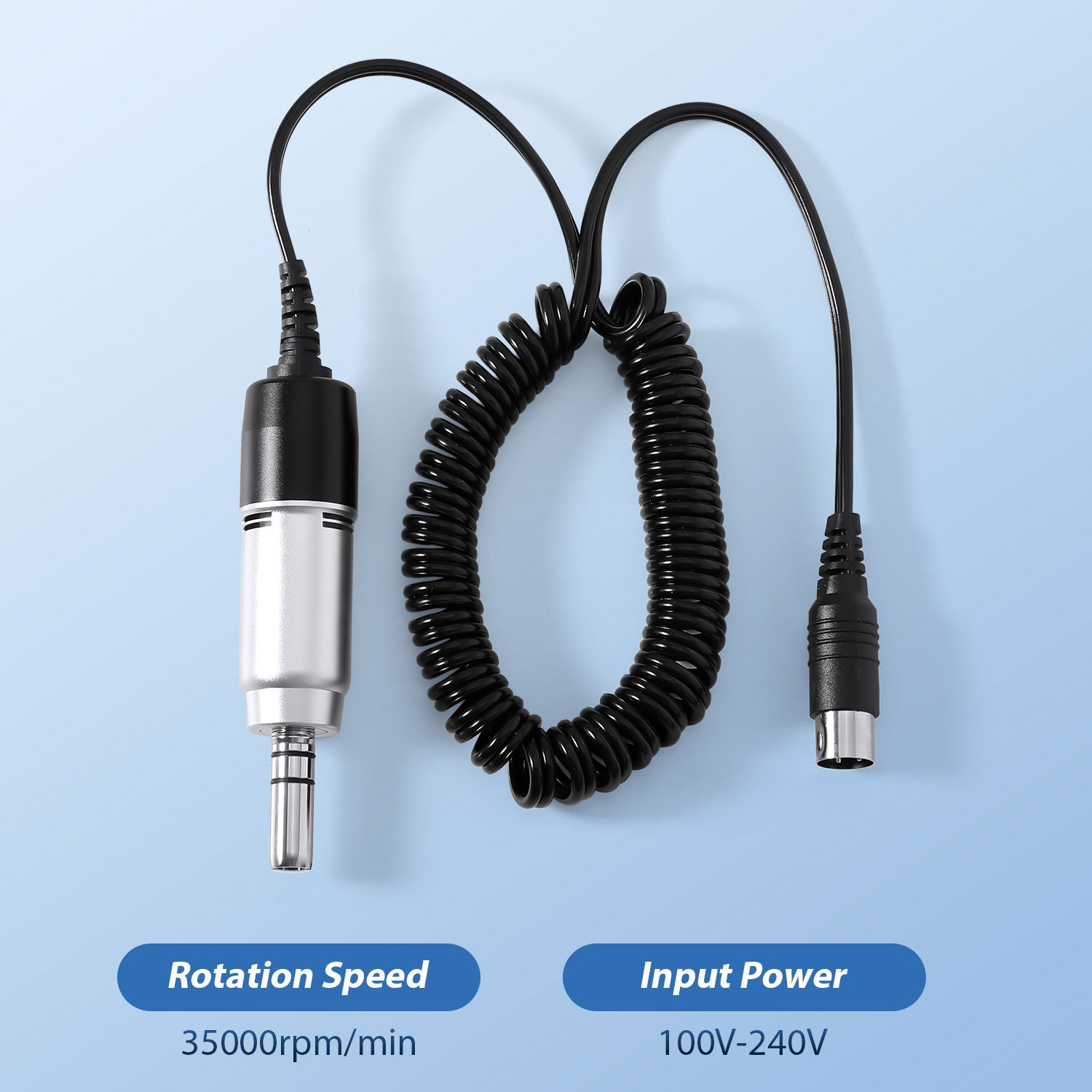 Dental Hand Grinder Micromotor Polishing 35000 RPM With 18 Handle E-type - azdentall.com