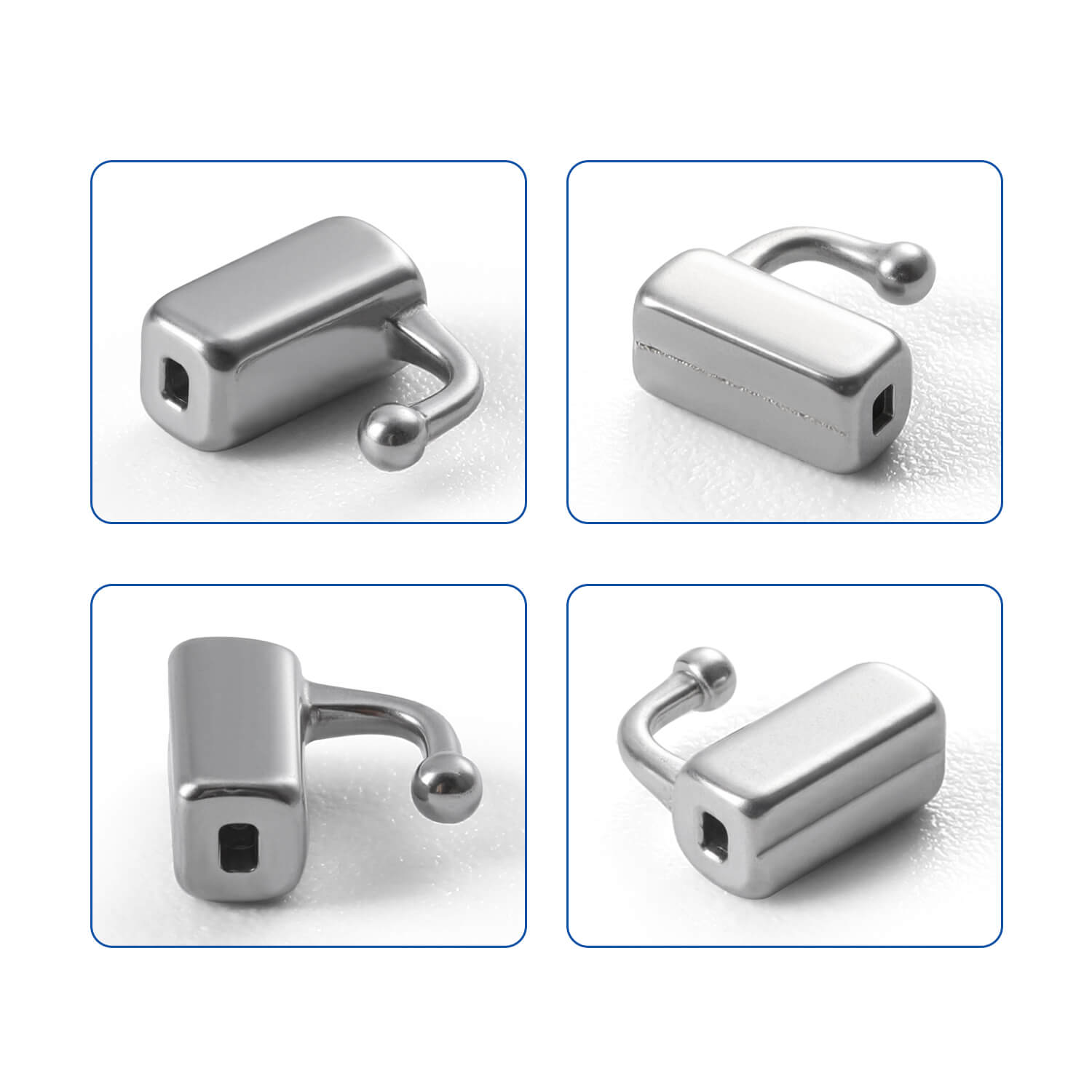 Dental Orthodontic Arch Hook Curve/Straight Slide-on 17*25 Universal 10pcs/Bag  - azdentall.com
