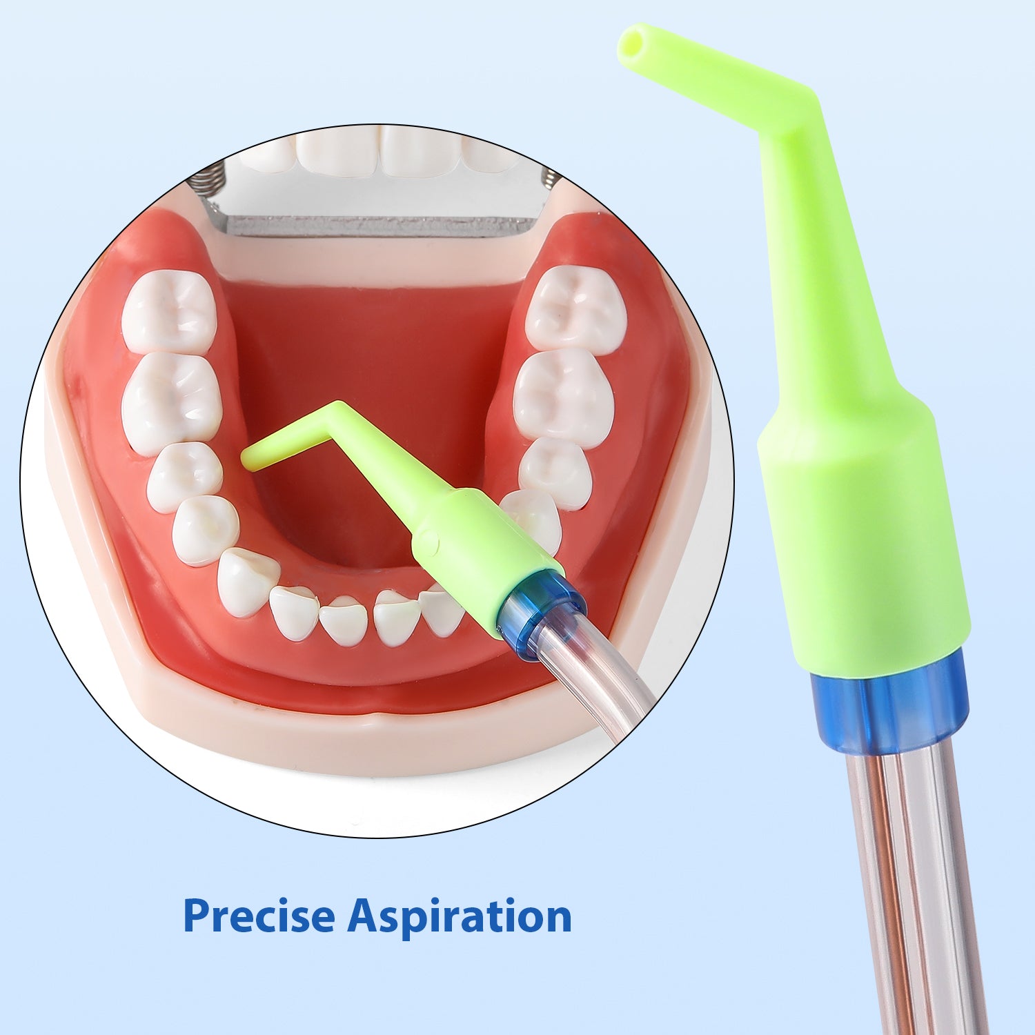 Dental Disposable Suction Tip Conversion Head Autoclavable 100pcs/box - azdentall.com
