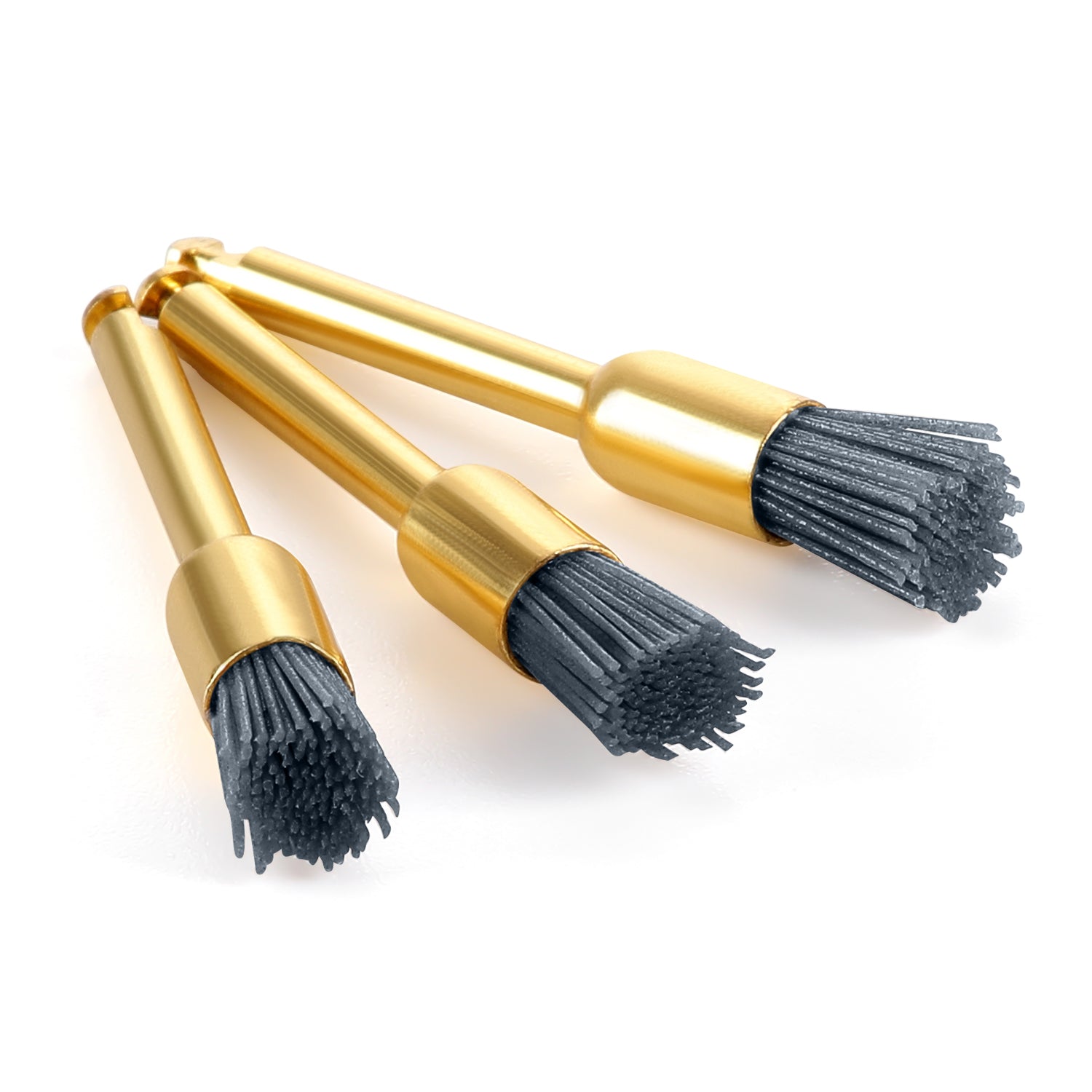 AZDENT Dental Prophy Brushes RA Latch Type Copper Handle Silicon Carbide Flat 20pcs/Bag