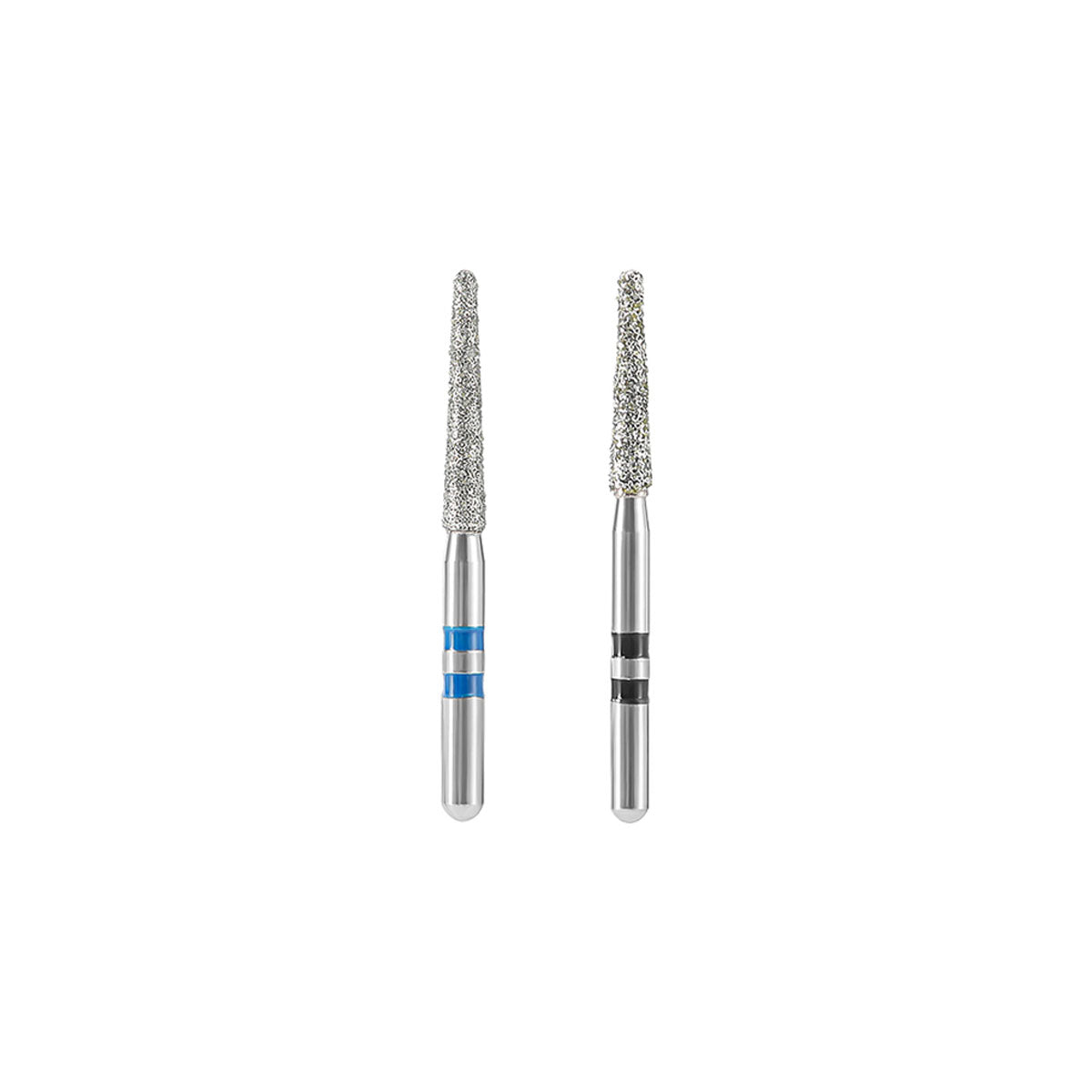 AZDENT Dental Diamond Burs FG Cutting Zirconia Ceramic Round End Taper for High Speed Handpiece 10pcs/Box - azdentall.com