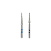 AZDENT Dental Diamond Burs FG Cutting Zirconia Ceramic Round End Taper for High Speed Handpiece 10pcs/Box - azdentall.com