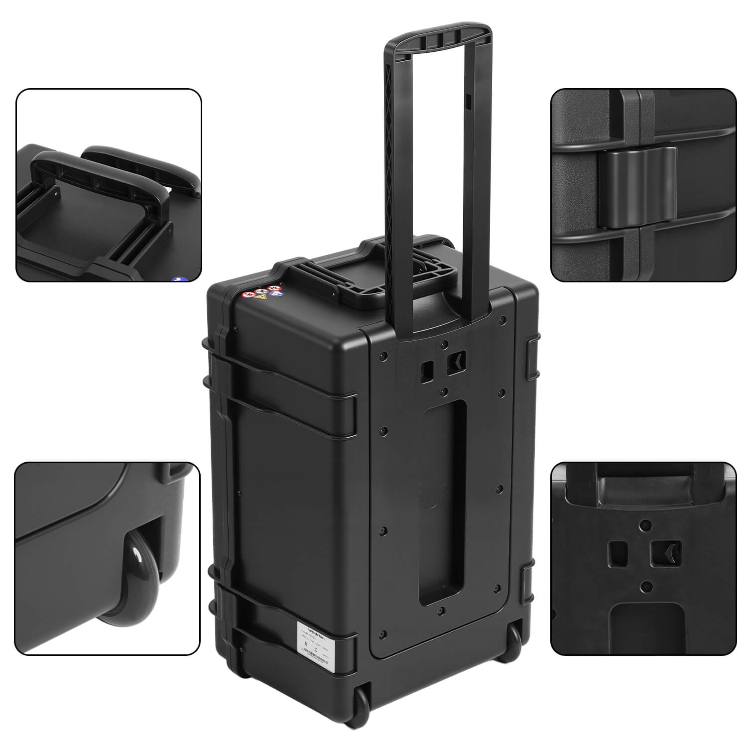 Portable Dental Delivery Unit P206S High Suction 4 Hole w/ Woodpecker Curing Light and Scaler & Air Compressor - azdentall.com