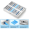 Dental Instrument Disinfection Box Sterilization Rack Autoclavable Tray 5 /10 /20 Grids - azdentall.com