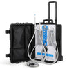 Dental Portable Mobile Delivery Unit P204S with Air Compressor High Suction 4 Hole - azdentall.com