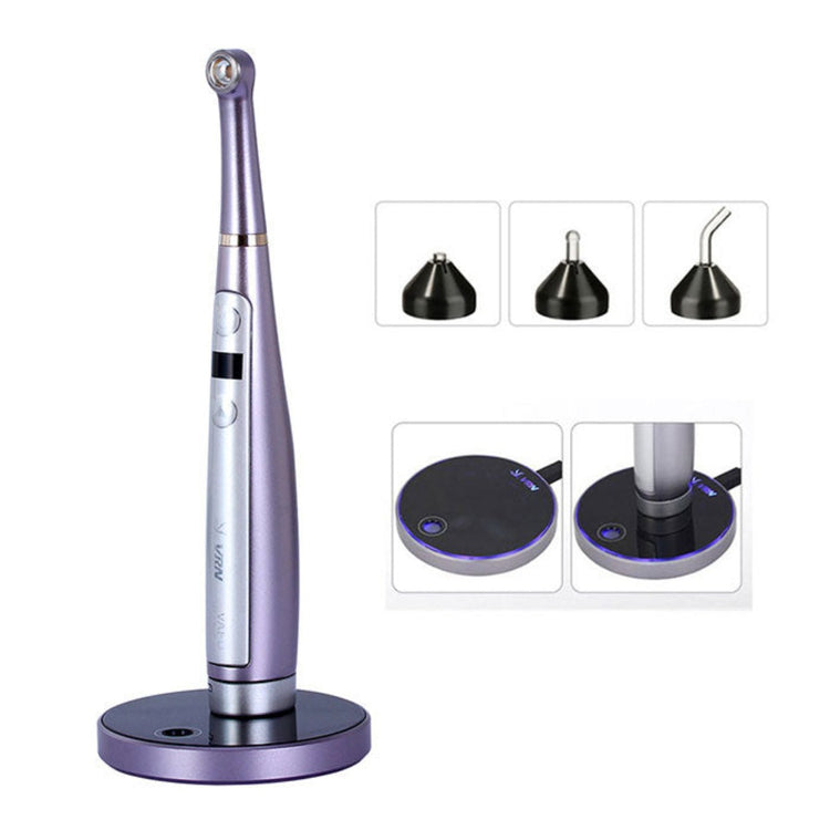 Dental Curing Light LED Cordless OLED Screen 1 Second DeepCure Wide Specturm Metal Body With Caries Detector Light Meter 3200mW/Cm² - azdentall.com