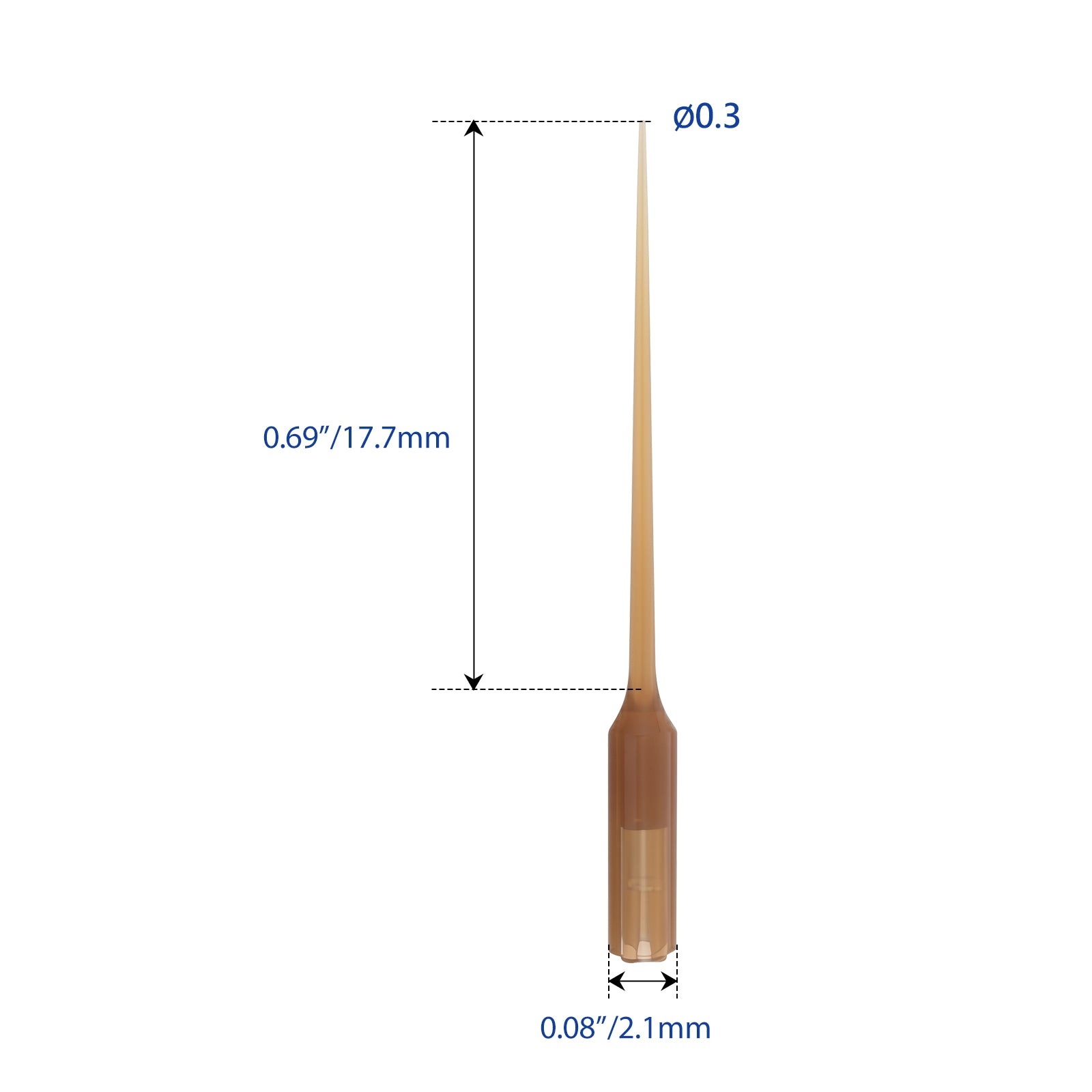 Woodpecker E71 Irrigation Needle Tips for Endo 3 1pc/pack - azdentall.com
