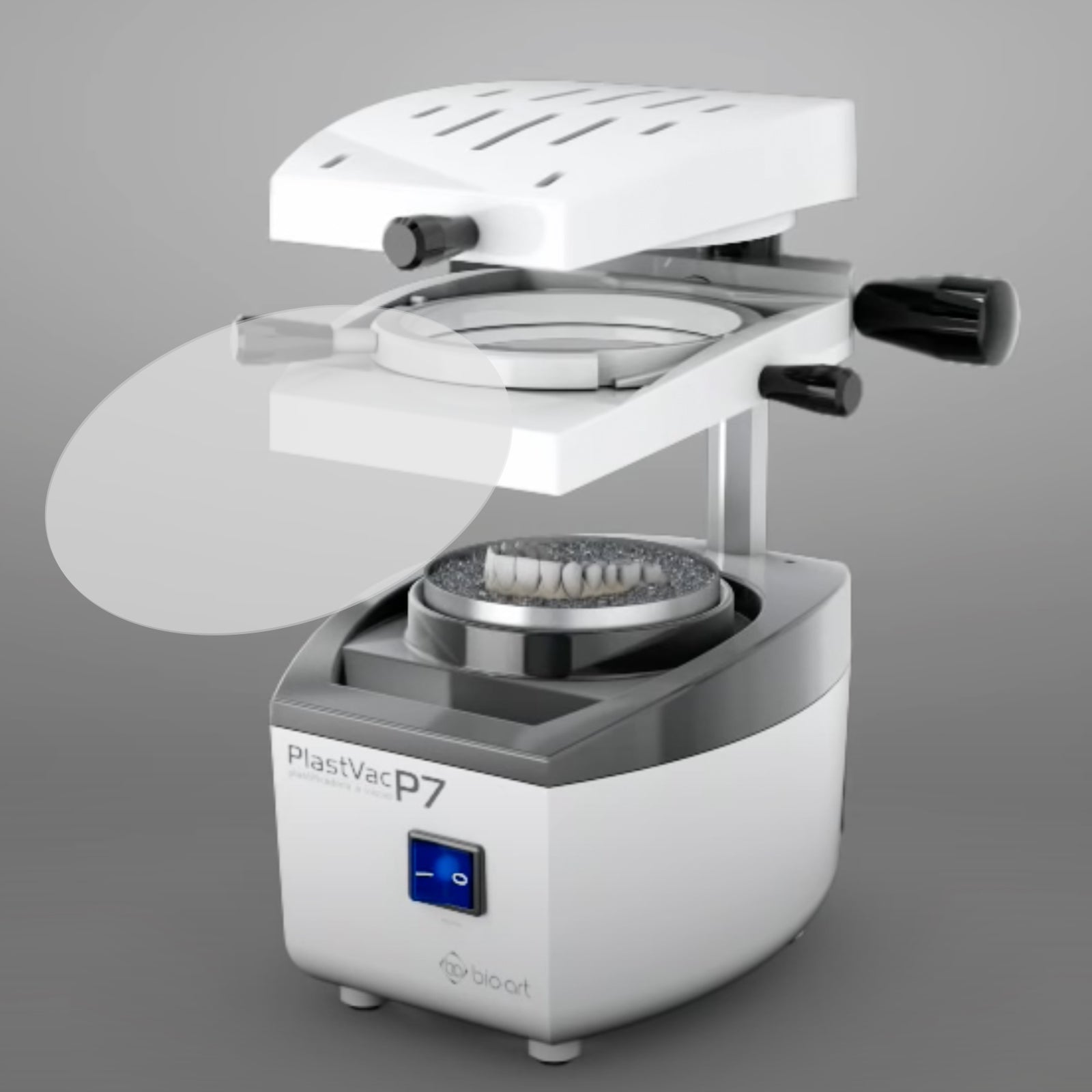 Bio-Art Dental Vacuum Forming Sheet Round φ134mm Splint Thermoforming Hard Crystal Plates 0.3/0.75/1.0mm - azdentall.com