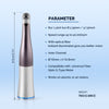 AZDENT 1:1 Fiber Optic LED Low Speed Contra Angle Handpiece Push Button Internal Spray - azdentall.com